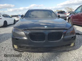 2012 BMW 7 Series 740Li with VIN WBAKB4C59CC577031, listed as a Copart auction lot 85270584 with 0 mi miles and Salvage Title. Bid and sale history available at carsss.com. Image 5.