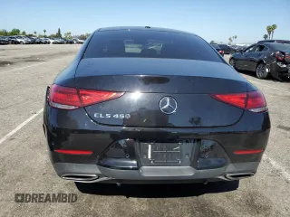 2019 Mercedes-Benz CLS 450 with VIN WDD2J5JB1KA001406, listed as a Copart auction lot 57809865 with 70,292 mi miles and Salvage title. Bid and sale history available at DreamBid. Image 6.