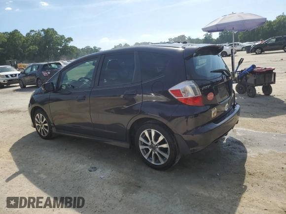 2013 Honda Fit Sport with VIN JHMGE8H57DC004712, listed as a Copart auction lot 51426885 with 203,217 mi miles and Salvage Title. Bid and sale history available at carsss.com. Image 2.