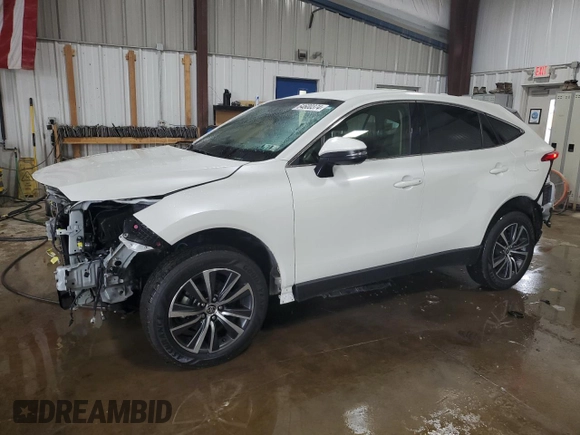 2022 Toyota Venza LE with VIN JTEAAAAH4NJ106864, listed as a Copart auction lot 64600374 with 43,642 mi miles and Salvage Title. Bid and sale history available at carsss.com. Image 1.