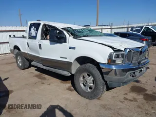 2002 Ford Super Duty F-250 XL with VIN 1FTNW21F42EC30455, listed as a IAAI auction lot 41439201 with 1 mi miles. Bid and sale history available at carsss.com. Image 1.