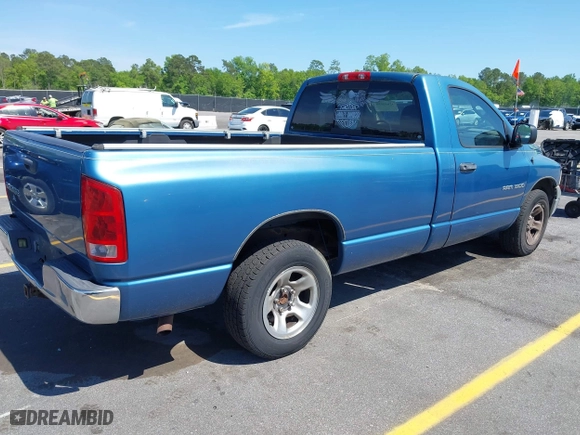 2003 Dodge Ram 1500 ST with VIN 1D7HA16KX3J529023, listed as a IAAI auction lot 42055958 with 101,872 mi miles. Bid and sale history available at carsss.com. Image 4.