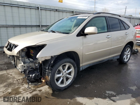 2008 Lexus RX with VIN 2T2HK31U38C091391, listed as a Copart auction lot 52376915 with 230,367 mi miles and Salvage Title. Bid and sale history available at carsss.com. Image 1.