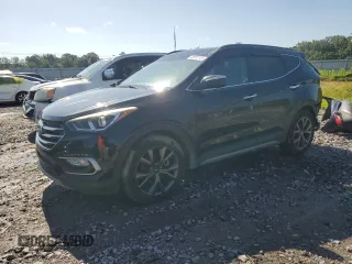 2018 Hyundai Santa Fe Ultimate with VIN 5XYZW4LA2JG532511, listed as a Copart auction lot 60901015 with 56,691 mi miles and Salvage title. Bid and sale history available at DreamBid. Image 1.