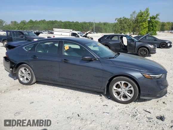 2023 Honda Accord LX with VIN 1HGCY1F21PA010031, listed as a Copart auction lot 53123635 with 40,653 mi miles and Salvage Title. Bid and sale history available at DreamBid. Image 4.
