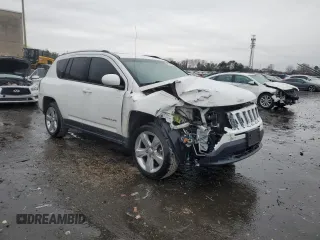 2015 Jeep Compass High Altitude Edition with VIN 1C4NJDEB2FD188994, listed as a Copart auction lot 83765504 with 124,134 mi miles and Salvage Title. Bid and sale history available at carsss.com. Image 4.