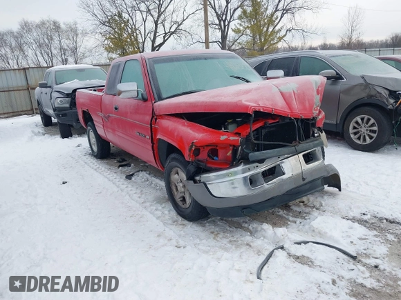 1997 Dodge 1500 with VIN 3B7HC13Y5VG768609, listed as a IAAI auction lot 41283229 with 137,099 mi miles and . Bid and sale history available at DreamBid. Image 1.