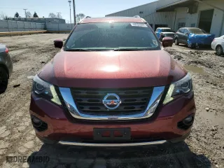 2018 Nissan Pathfinder SL with VIN 5N1DR2MM5JC665004, listed as a Copart auction lot 48558805 with 86,758 mi miles and Salvage Title. Bid and sale history available at carsss.com. Image 5.