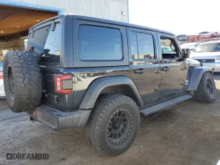 2018 Jeep Wrangler Unlimited Sport S with VIN 1C4HJXDG8JW284217, listed as a Copart auction lot 47500065 with 78,833 mi miles and Salvage Title. Bid and sale history available at carsss.com. Image 3.