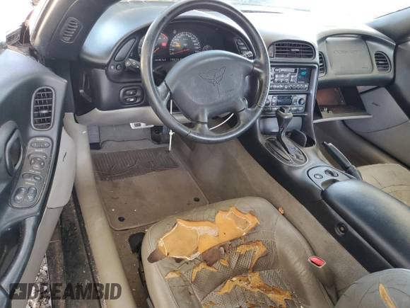 1997 Chevrolet Corvette with VIN 1G1YY22G7V5109303, listed as a Copart auction lot 75363564 with 155,018 mi miles and Salvage Title. Bid and sale history available at carsss.com. Image 8.