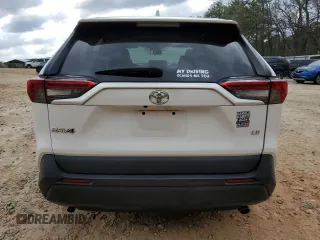 2019 Toyota RAV4 LE with VIN JTMK1RFV6KD018639, listed as a Copart auction lot 47793105 with 201,591 mi miles and Salvage Title. Bid and sale history available at carsss.com. Image 6.