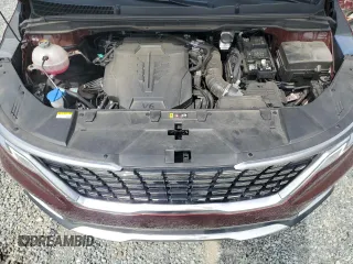 2024 Kia Carnival SX with VIN KNDNE5H37R6305573, listed as a Copart auction lot 70764084 with 23,492 mi miles and Salvage Title. Bid and sale history available at carsss.com. Image 13.