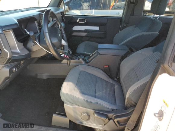 2022 Ford Bronco with VIN 1FMDE5AHXNLB15534, listed as a Copart auction lot 87265354 with 45,726 mi miles and Salvage Title. Bid and sale history available at carsss.com. Image 7.