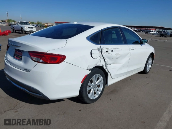 2015 Chrysler 200 Limited z VIN 1C3CCCAB7FN752316, wystawiony jako IAAI lot #42105851 z przebiegiem 126 185 mil mil oraz . Historia ofert i sprzedaży dostępna na DreamBid. Obrazek 4.