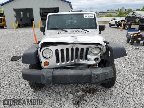 2007 Jeep Wrangler Unlimited X with VIN 1J4GA39117L169245, listed as a Copart auction lot 56731665 with 136,247 mi miles and Salvage title. Bid and sale history available at DreamBid. Image 5.
