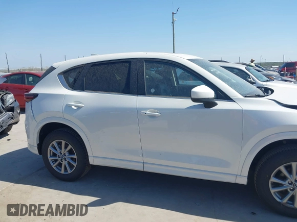 2025 Mazda CX-5 2.5 S Preferred Package with VIN JM3KFBCL0S0584158, listed as a IAAI auction lot 41759350 with 2,696 mi miles. Bid and sale history available at carsss.com. Image 13.
