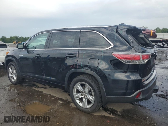 2014 Toyota Highlander Limited with VIN 5TDDCRFH7ES006134, listed as a Copart auction lot 58815715 with 182,286 mi miles and Clean title. Bid and sale history available at DreamBid. Image 2.