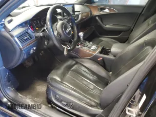 2015 Audi A6 3.0T Prestige with VIN WAUHGAFC4FN016846, listed as a Copart auction lot 46634795 with 121,347 mi miles and Clean Title. Bid and sale history available at carsss.com. Image 7.
