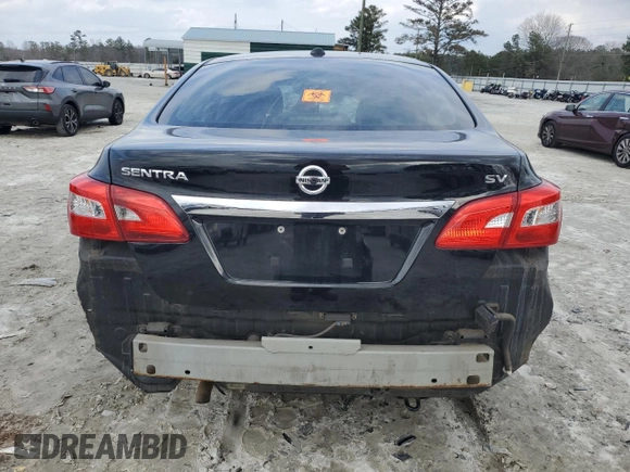 2016 Nissan Sentra SR with VIN 3N1AB7AP3GL649262, listed as a Copart auction lot 43995405 with 191,342 mi miles and Salvage Title. Bid and sale history available at DreamBid. Image 6.