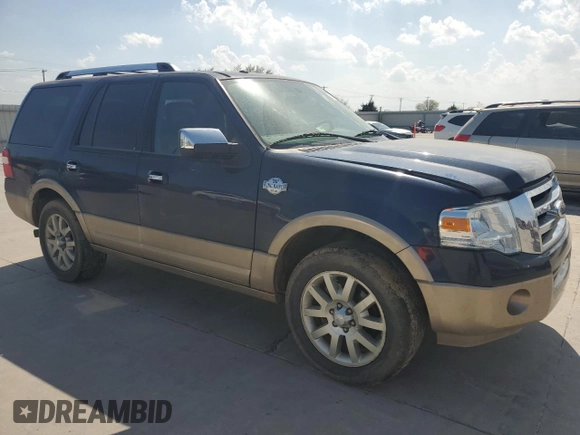 2014 Ford Expedition XLT z VIN 1FMJU1H52EEF63992, wystawiony jako Copart lot #50646295 z przebiegiem 193 920 mil mil oraz Czysty tytuł • Clean title. Historia ofert i sprzedaży dostępna na DreamBid. Obrazek 4.