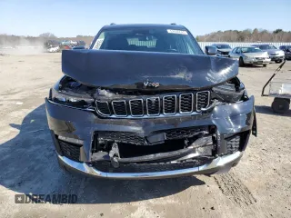 2021 Jeep Grand Cherokee Limited with VIN 1C4RJKBG8M8133283, listed as a Copart auction lot 52646695 with 30,442 mi miles and Salvage Title. Bid and sale history available at DreamBid. Image 5.