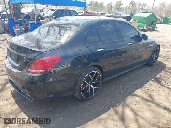 2018 Mercedes-Benz C 300 with VIN WDDWF4KB1JR415538, listed as a IAAI auction lot 42084148 with 84,265 mi miles and . Bid and sale history available at DreamBid. Image 4.