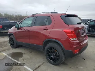 2021 Chevrolet Trax LT with VIN KL7CJPSB3MB338744, listed as a Copart auction lot 51067665 with 37,750 mi miles and Salvage Title. Bid and sale history available at carsss.com. Image 2.