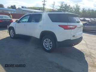 2019 Chevrolet Traverse LT Leather with VIN 1GNEVHKW8KJ197737, listed as a IAAI auction lot 42094562 with 66,831 mi miles. Bid and sale history available at carsss.com. Image 3.