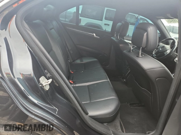 2012 Mercedes-Benz C 250 Sport with VIN WDDGF4HBXCA615122, listed as a Copart auction lot 59189945 with 104,137 mi miles and Salvage title. Bid and sale history available at DreamBid. Image 10.