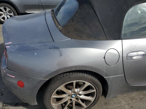 2008 BMW Z4 3.0i with VIN 4USBU335X8LW74795, listed as a Copart auction lot 78286874 with NaN miles and Salvage Title. Bid and sale history available at carsss.com. Image 10.