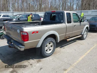 2003 Ford Ranger XL Fleet with VIN 1FTZR45EX3TA42560, listed as a IAAI auction lot 42043472 with 106,051 mi miles and . Bid and sale history available at carsss.com. Image 4.