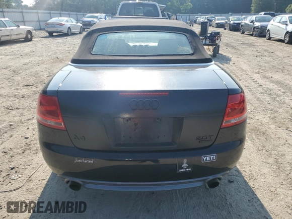 2007 Audi A4 2.0T z VIN WAUDF48H87K015052, wystawiony jako Copart lot #60296355 z przebiegiem 135 961 mil mil oraz Szkoda całkowita • Salvage title. Historia ofert i sprzedaży dostępna na DreamBid. Obrazek 6.
