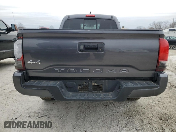 2023 Toyota Tacoma SR with VIN 3TYSX5EN4PT017322, listed as a Copart auction lot 41426265 with Not provided miles and Non repairable. Bid and sale history available at DreamBid. Image 6.