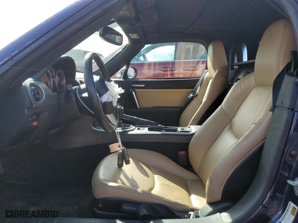 2009 Mazda MX-5 Miata Touring with VIN JM1NC25F090203358, listed as a Copart auction lot 49343475 with 205,477 mi miles and Salvage Title. Bid and sale history available at carsss.com. Image 7.