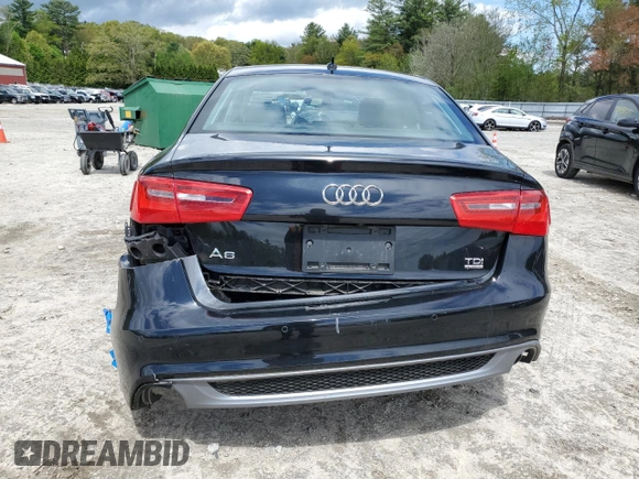 2014 Audi A6 Prestige with VIN WAUHMAFC0EN046966, listed as a Copart auction lot 56221765 with 112,042 mi miles and Clean title. Bid and sale history available at DreamBid. Image 6.