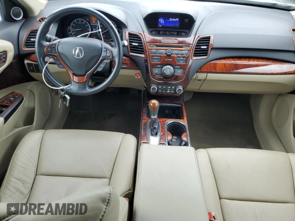 2014 Acura RDX with VIN 5J8TB3H36EL005590, listed as a Copart auction lot 61861225 with 72,678 mi miles and Clean title. Bid and sale history available at DreamBid. Image 8.