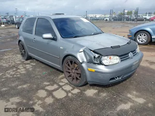 2005 Volkswagen GTI 1.8T with VIN 9BWDE61J454028757, listed as a IAAI auction lot 41824523 with 182,621 mi miles. Bid and sale history available at carsss.com. Image 1.