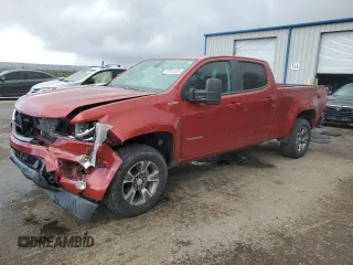 2016 Chevrolet Colorado 4WD Z71 z VIN 1GCPTDE15G1152276, wystawiony jako Copart lot #57051825 z przebiegiem 76 267 mil mil oraz Szkoda całkowita • Salvage title. Historia ofert i sprzedaży dostępna na DreamBid. Obrazek 1.