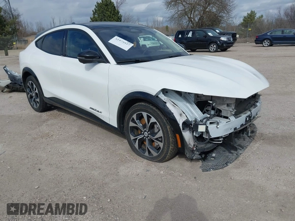 2023 Ford Mustang Mach-E Premium with VIN 3FMTK3SU1PMA80260, listed as a IAAI auction lot 41975927 with 29,291 mi miles and . Bid and sale history available at DreamBid. Image 1.