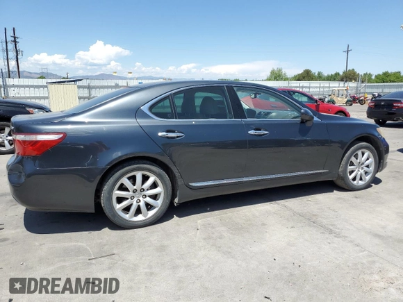 2007 Lexus LS 460 z VIN JTHBL46F275003464, wystawiony jako Copart lot #63515025 z przebiegiem 148 688 mil mil oraz Czysty tytuł • Clean title. Historia ofert i sprzedaży dostępna na DreamBid. Obrazek 3.