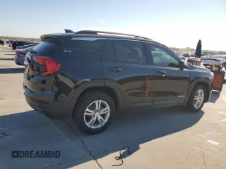 2019 GMC Terrain SLE with VIN 3GKALMEV5KL103691, listed as a Copart auction lot 83373434 with 77,801 mi miles and Clean Title. Bid and sale history available at DreamBid. Image 3.