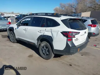 2024 Subaru Outback Wilderness с VIN 4S4BTGUDXR3221439, выставлен на аукционе IAAI как лот 41877646 с пробегом 27 189 миль миль и . История ставок и продаж доступна на DreamBid. Изображение 3.
