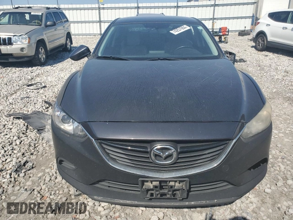2016 Mazda Mazda6 i Touring with VIN JM1GJ1V51G1402829, listed as a Copart auction lot 74257984 with 134,648 mi miles and Salvage Title. Bid and sale history available at carsss.com. Image 5.