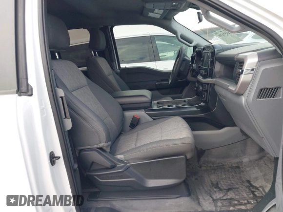2023 Ford F-150 XL with VIN 1FTEX1CB3PKE18703, listed as a IAAI auction lot 41574200 with 38,077 mi miles and . Bid and sale history available at DreamBid. Image 5.