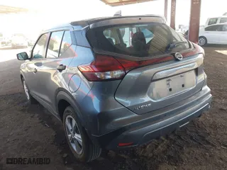 2021 Nissan Kicks S with VIN 3N1CP5BV0ML488506, listed as a IAAI auction lot 41662920 with 71,851 mi miles. Bid and sale history available at carsss.com. Image 3.