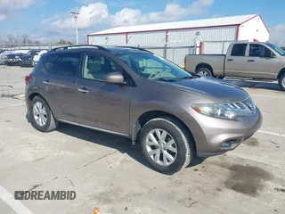 2014 Nissan Murano S with VIN JN8AZ1MW6EW529914, listed as a IAAI auction lot 41685550 with 95,235 mi miles. Bid and sale history available at carsss.com. Image 1.