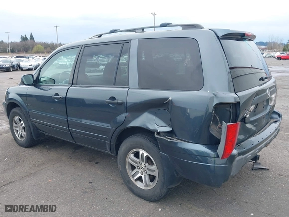 2004 Honda Pilot EX with VIN 2HKYF18444H583826, listed as a IAAI auction lot 41812601 with 196,846 mi miles. Bid and sale history available at carsss.com. Image 6.