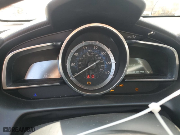 2017 Toyota Yaris iA with VIN 3MYDLBYVXHY152150, listed as a Copart auction lot 52206755 with 31,798 mi miles and Salvage Title. Bid and sale history available at carsss.com. Image 9.