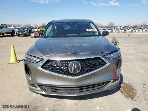 2022 Acura MDX w/Technology Package with VIN 5J8YD9H43NL012136, listed as a Copart auction lot 45752875 with 0 mi miles and Salvage Title. Bid and sale history available at carsss.com. Image 5.