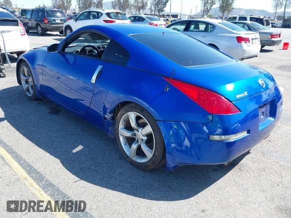 2007 Nissan 350Z Touring with VIN JN1BZ34E67M550105, listed as a IAAI auction lot 41829744 with 97,807 mi miles. Bid and sale history available at carsss.com. Image 3.